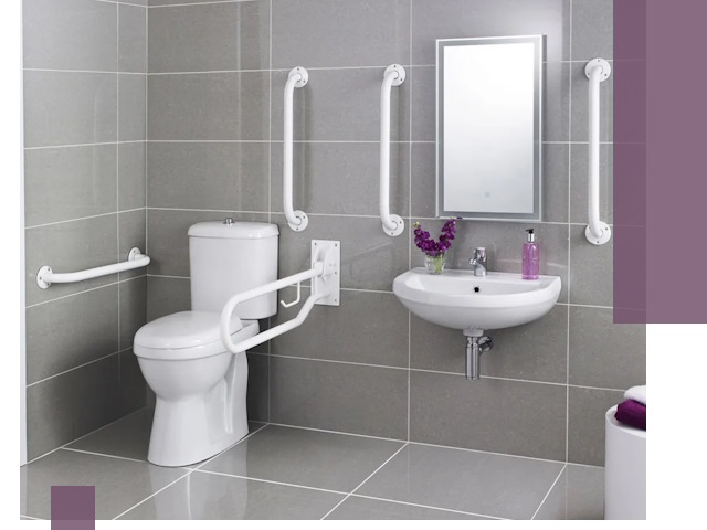 Поручни для санузлов в Владивостоке: установка, ремонт и монтаж