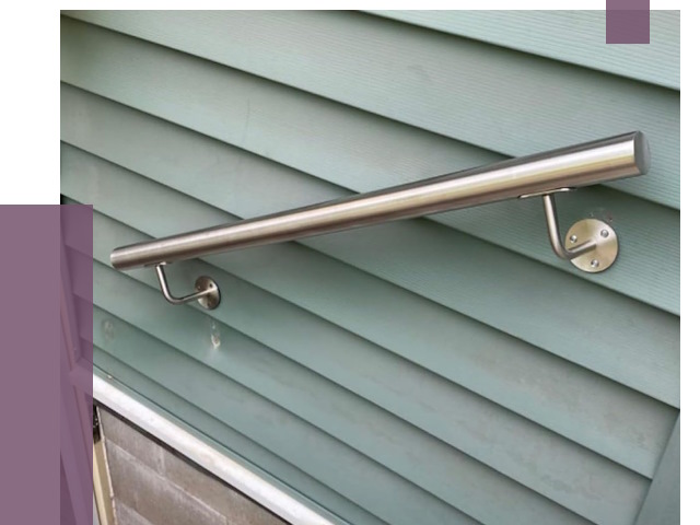 Поручни из нержавеющей стали в Владивостоке от 7625 руб.  | ПРОЛЁТ-Влд